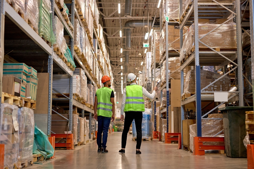 Thnaya Warehouse Staff on work